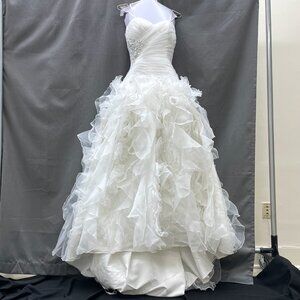 Alita Graham Pleated Mermaid Ruffle Skirt - Kleinfeld